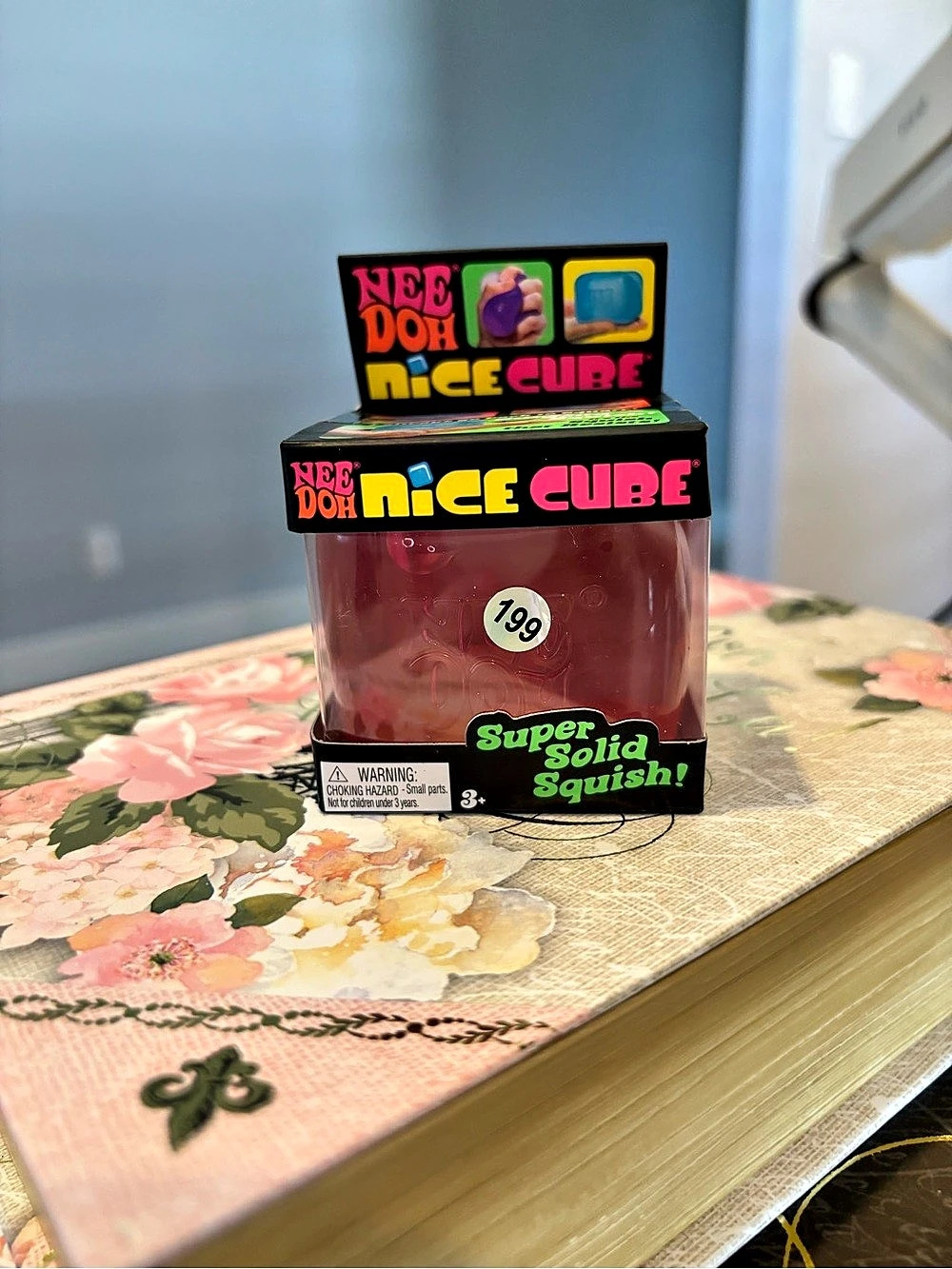 NeeDoh Nice Cube Super Solid Squish Sensory Toy NWT